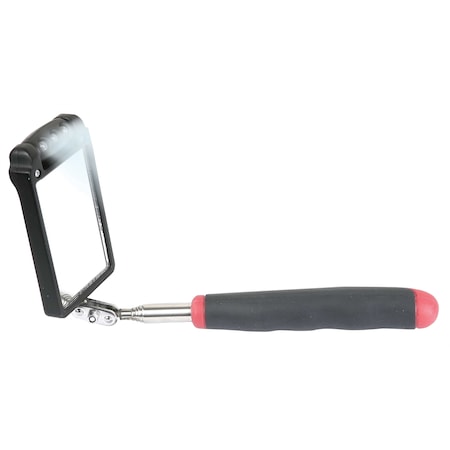 Ullman Devices Rectangular Inspection Mirror with Three Rotating Lights HTK-2LT